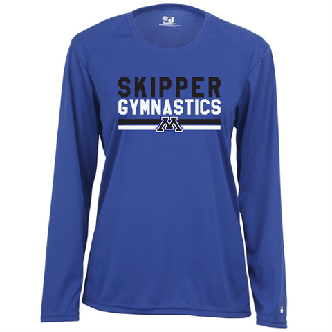 Minnetonka Gymnastic WOMEN'S long sleeve Dri fit T-shirt