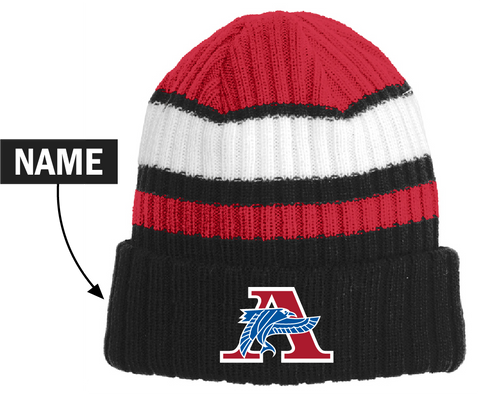 Armstrong Boys Swim & Dive knit Hat - With Name