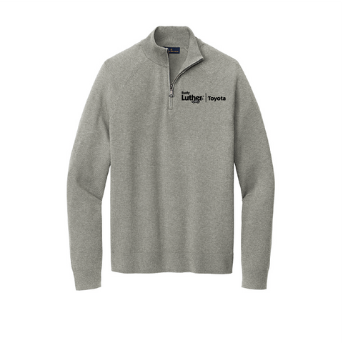 Toyota-Brooks Brothers Men's 1/2 zip Sweater-NEW ITEM