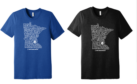 Safe Hands Rescue short sleeve T-shirt(Mn logo)