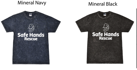Safe Hands Rescue Mineral Washed short sleeve T-shirt