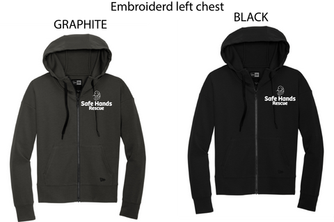 Safe Hands Rescue Full zip WOMEN'S  Hooded Sweatshirt