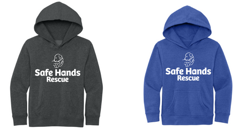 Safe Hands Rescue YOUTH Hooded Sweatshirts