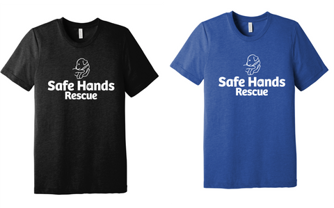 Safe Hands Rescue short sleeve T-shirt(Safe Hands logo)
