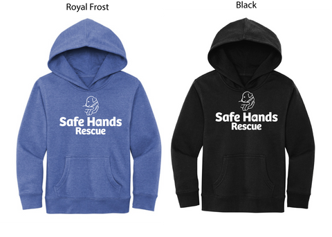 Safe Hands Rescue YOUTH Hooded Sweatshirts