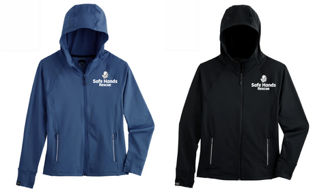 Safe Hands Rescue Men's Performance lightweight hooded full zip