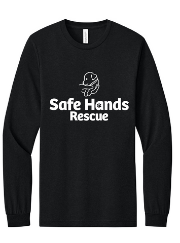 Safe Hands Rescue Youth Long sleeve T-shirt(Safe Hands logo)