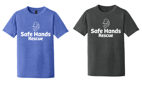 Safe Hands Rescue Youth short sleeve T-shirt(Safe Hands logo)