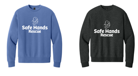 Safe Hands Rescue Crewneck Sweatshirt