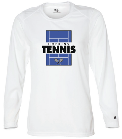 Hopkins Girls Tennis Long Sleeve Dri fit T