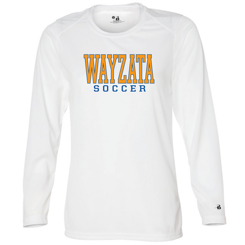 Wayzata Girls Soccer Womens long sleeve team T-shirt