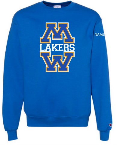 Lakers Crew neck sweatshirt with name