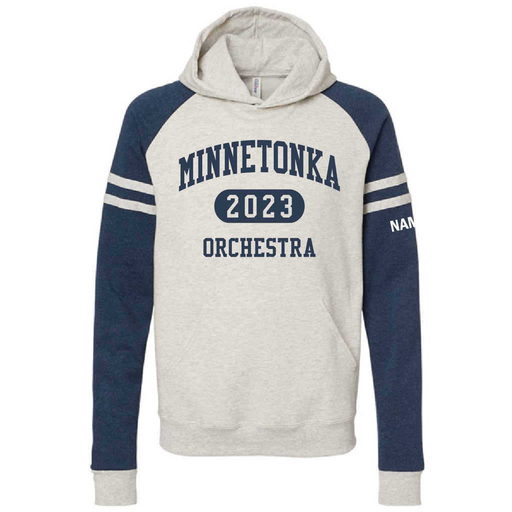 Minnetonka orchestra hooded Sweatshirt with NAME(Jz)