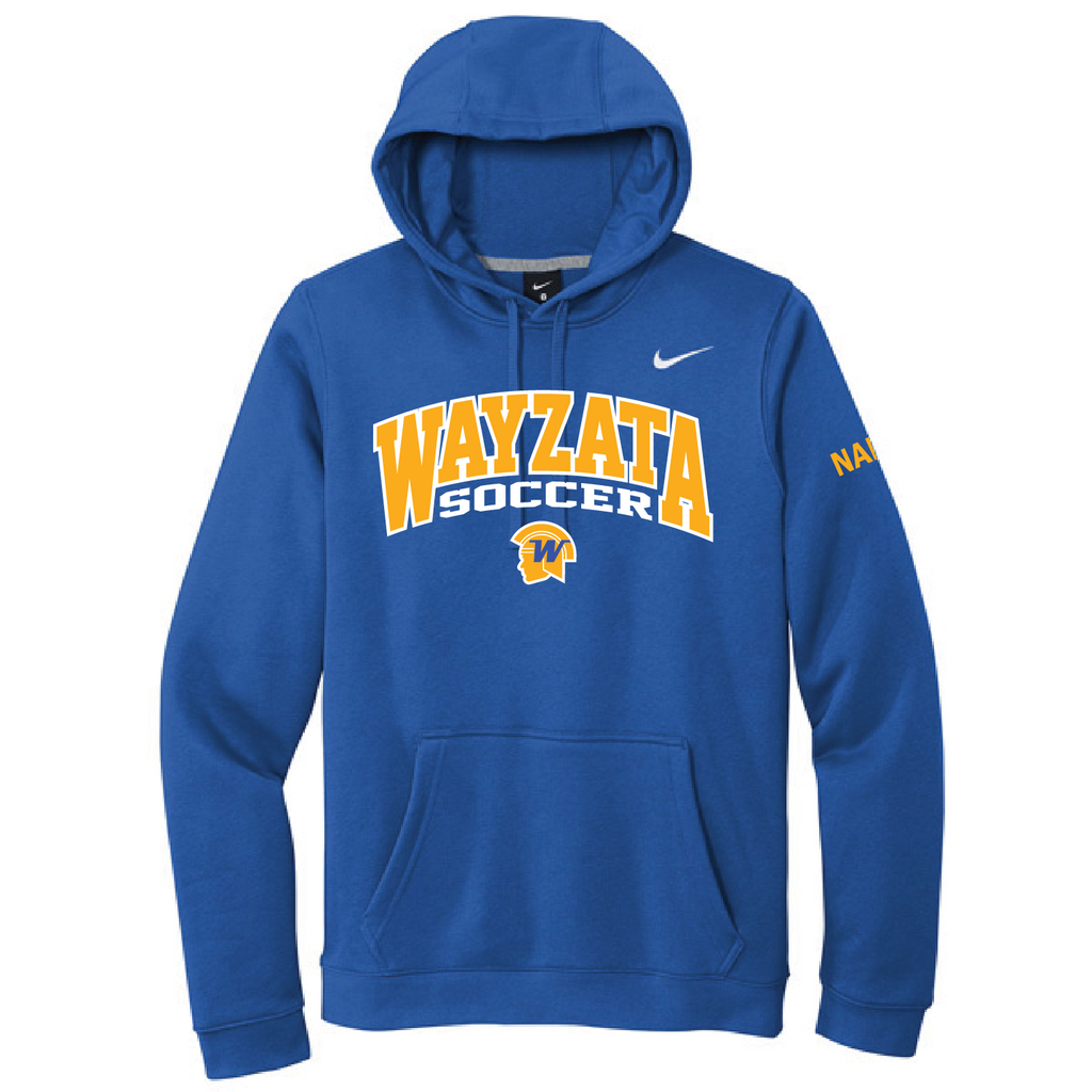 Wayzata Girls Soccer Hooded sweatshirt with name